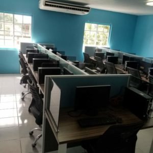 Newly open call center